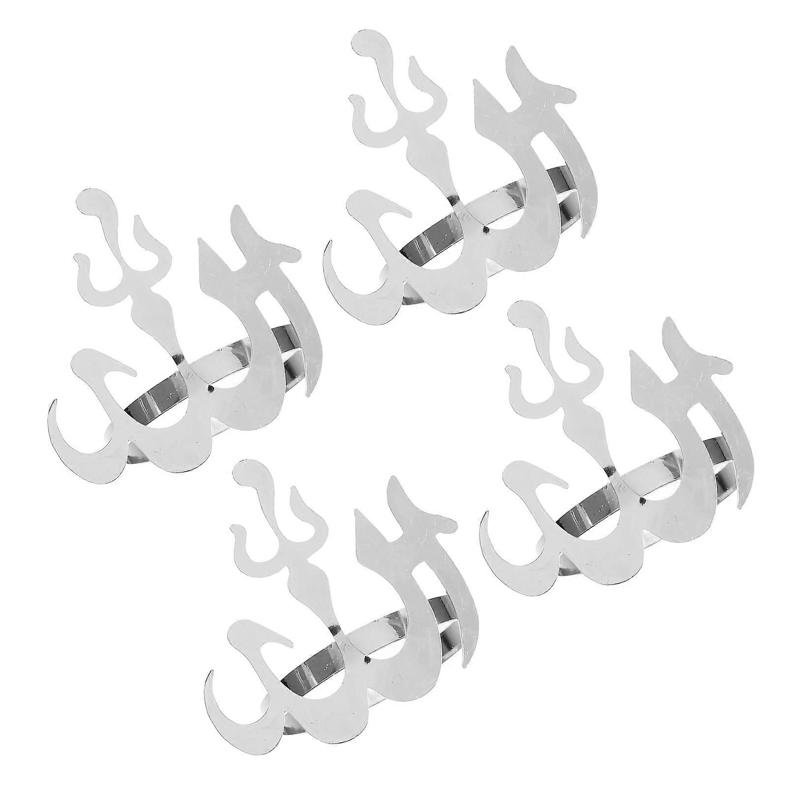 Arabic Napkin Ring Decorative Napkin Holders for Party Use