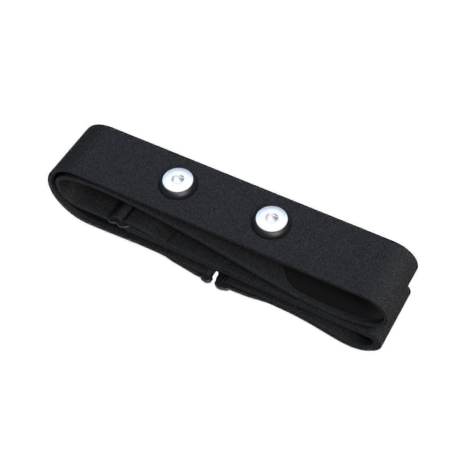 Heart Rate Monitor Replacement Chest Strap Adjustable Elastic Silicone Belt for Fitness