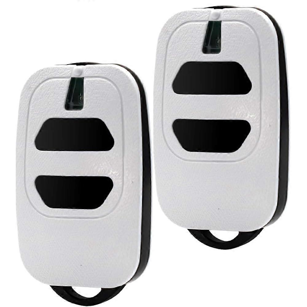 2 Pack 433.92MHz Garage Door Opener Remote Key Fob, 2 Channel Controller for GTI2 GTI4 Gate