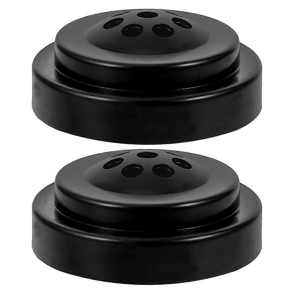 2pcs Desk Flags Holder 8 Holes Flags Stand Handheld Flags Socket Flagpole Base For Desk Flags Holders For Small Flags Country Company Sports Team Logo