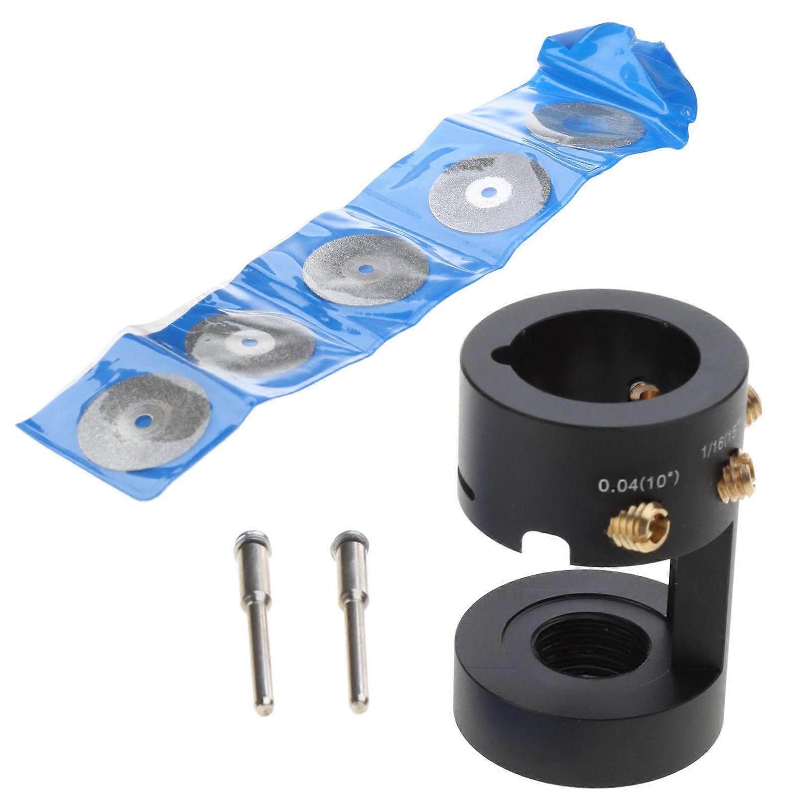 Tungsten Electrode Sharpener Sharpening Grinder Head TIG Welding Welder Tool Grinding Block Cut-Off Slot Multi-Angle Multicolor