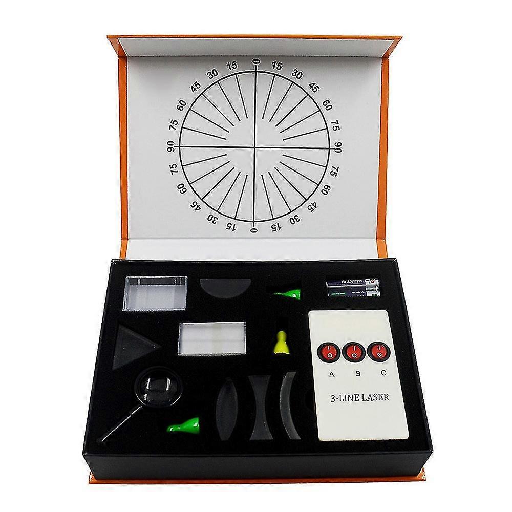 Physics Optical Kit for Lab with Convex Concave Lens