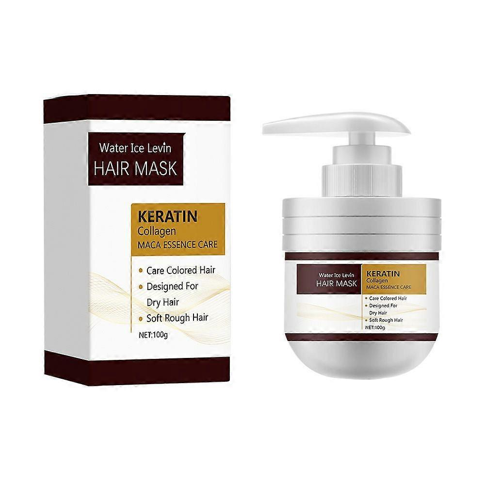 unbrand Masque capillaire à la kératine et au collagène pour cheveux abîmés - Soin réparateur en pro