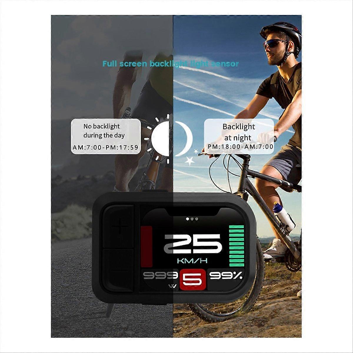 LCD Display Electric Bicycle For Middle Motor Instrument 580C