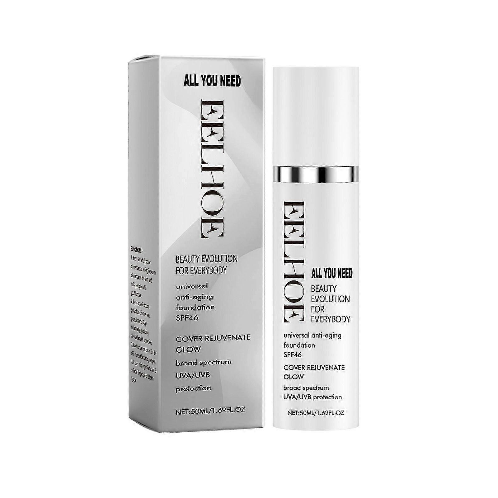 Eelhoe Protection Concealer And Moisturizer Liquid Foundation Mild Moisturizing Freshing And Moistrurizing Concealer Lightweight Moisturizing Liquid F