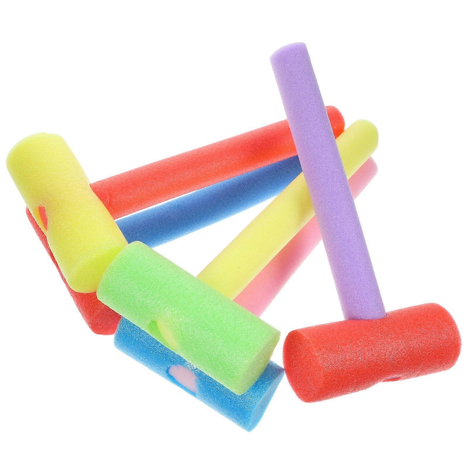 Assorted Hammer Toy Lightweight EPE Educational Activity Props for Kid Playing 5pcs Set