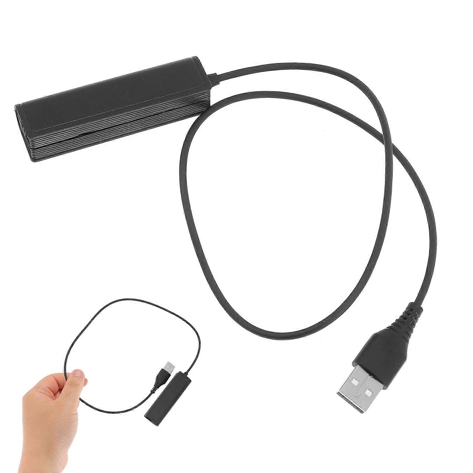 USB Headset Adapter Cable for Rj9 Connection for Clear Communication 2Pcs