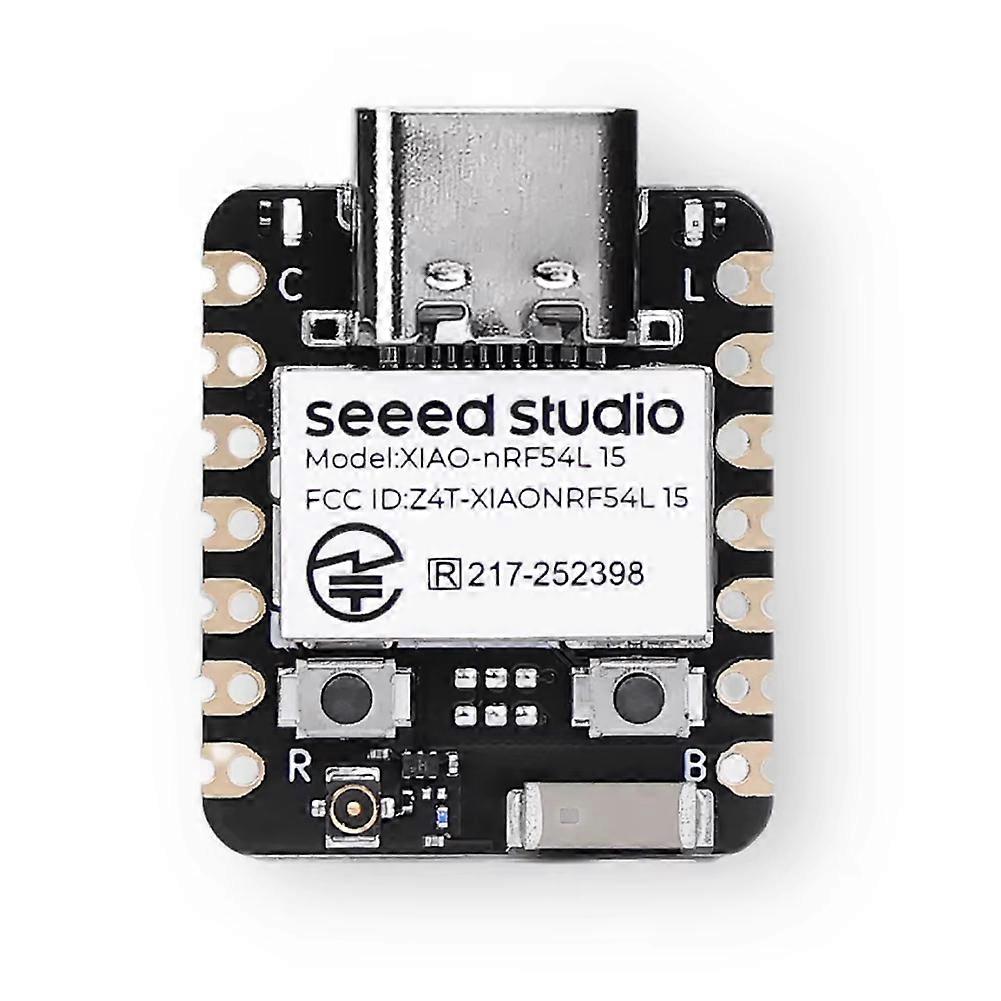 Seeed Studio XIAO NRF54L15 Development Board 128MHz Arm Cortex-M33,BLE 6.0, Matter, Thread, Zigbee,16GPIOs,USB Type-C Interface