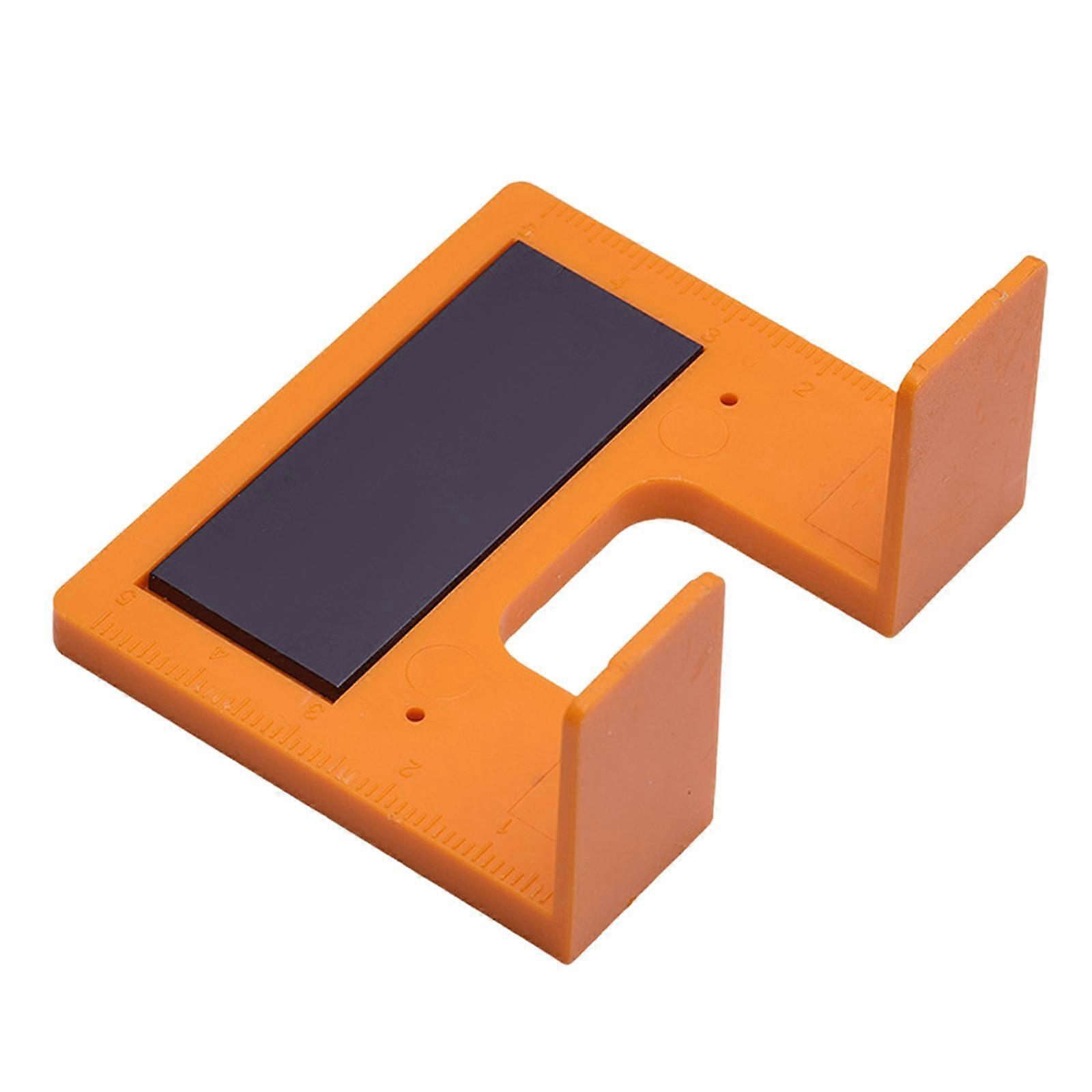 Hinge Fixing Plate Double Sided Scale Compact Easy to Use Mount Assistant