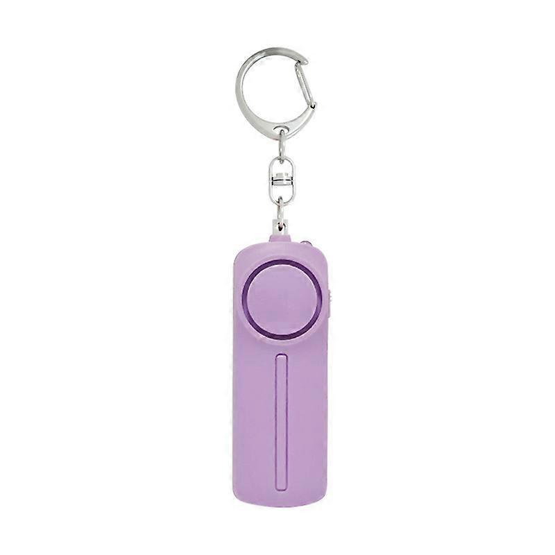 Self Defense Personal Alarm Siren- 130 dB Loud Emergency Alarm Keychain (Purple)
