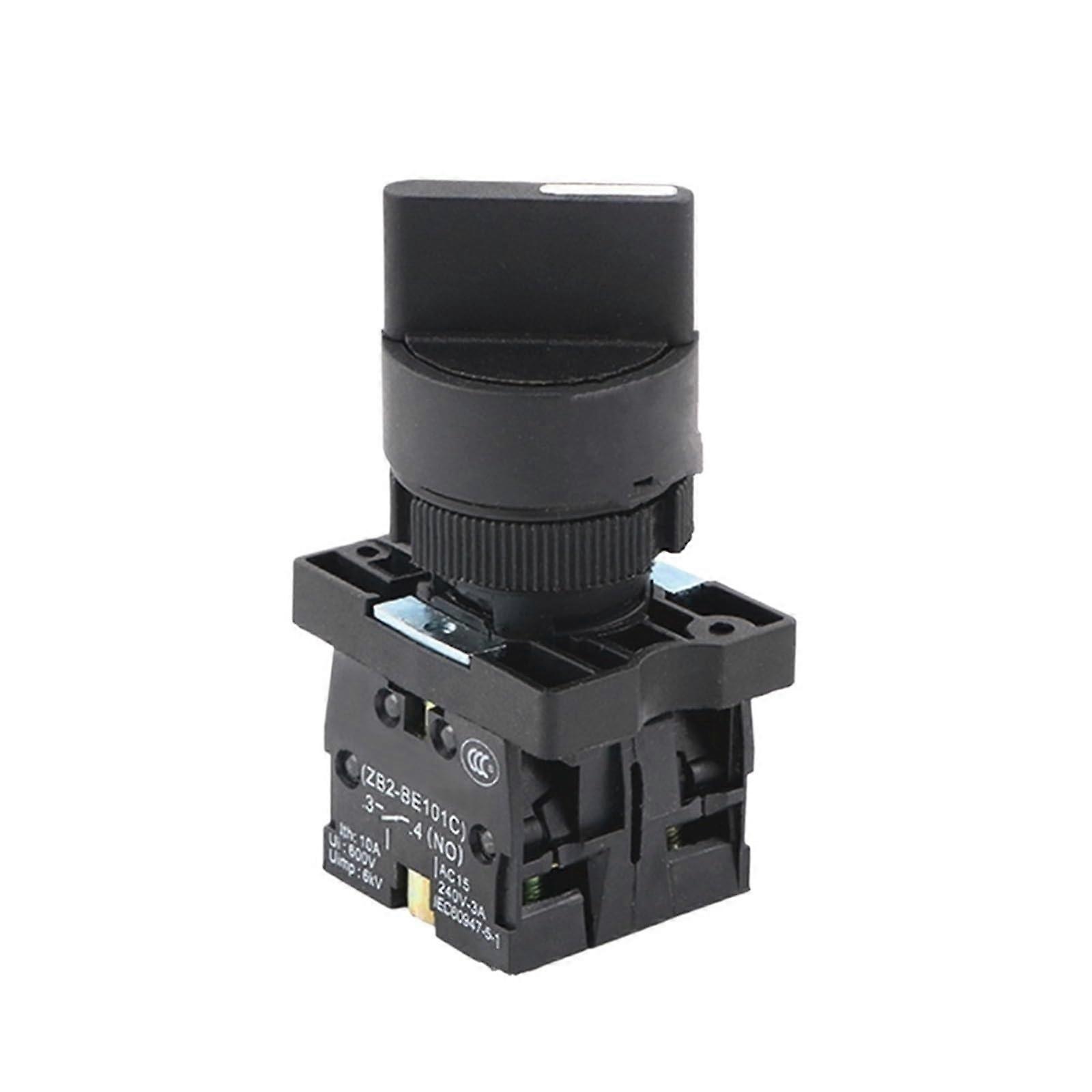 XB2ED25 XB2ED35 22mm 2/3Position Selector Push Button Switch 1NO 1NC