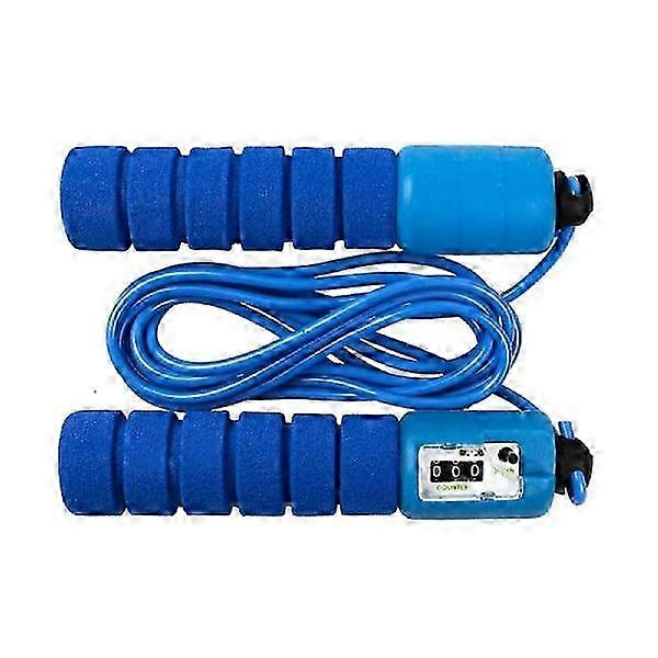 Jumping Rope With Automatic Counter, Blue
