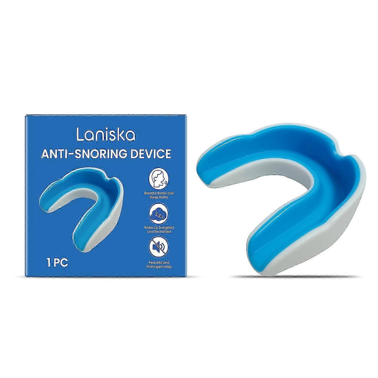 Adjustable Anti-Snoring Device for Comfortable, Better Breathing & Restful Sleep