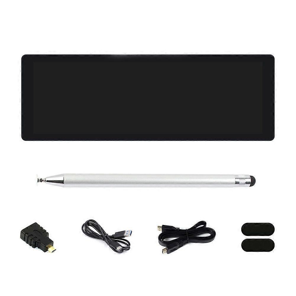 7.9 Inch Secondary Screen IPS Touch Monitor Stretched Bar LCD Display 1280X400 for Aida64 Sub CPU G