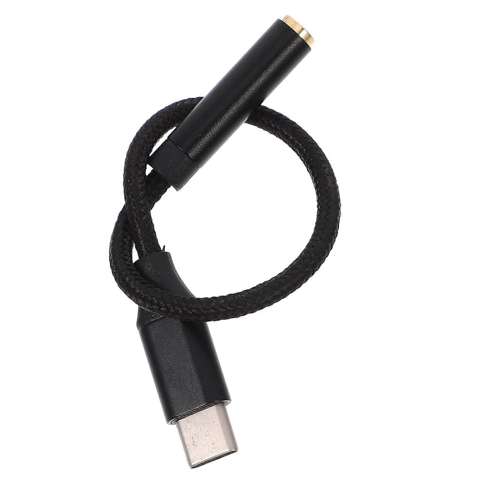 Phone Type-C Earphone Adapter for Stable Connection with Audio Cable