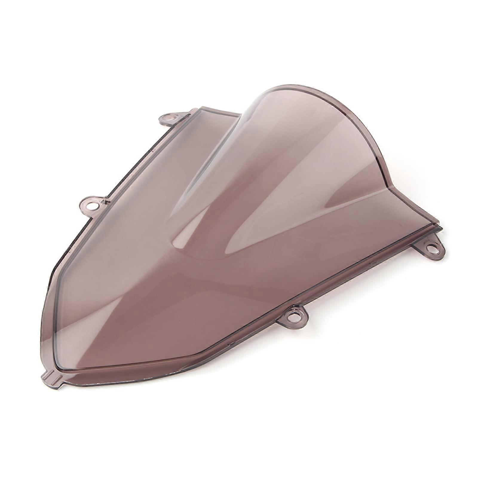Smoke Double Bubble Windshield Motorcycle Windscreen for CBR500R 2019 2020 for Wind Noise Reduction