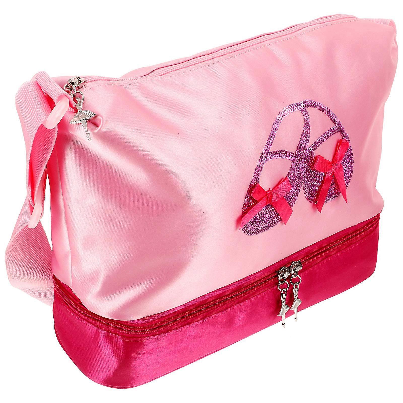 Girl Dance Bag Ballet Dance Bag for Storage with Adjustable Strap