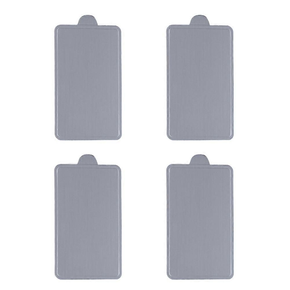 Paper Cake Silver Mousse Base Cupcake Portable 100Pack