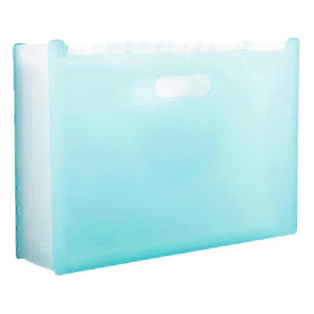 Large capacity horizontal multifunction folder with pocket folder manager for extended files 26-27s