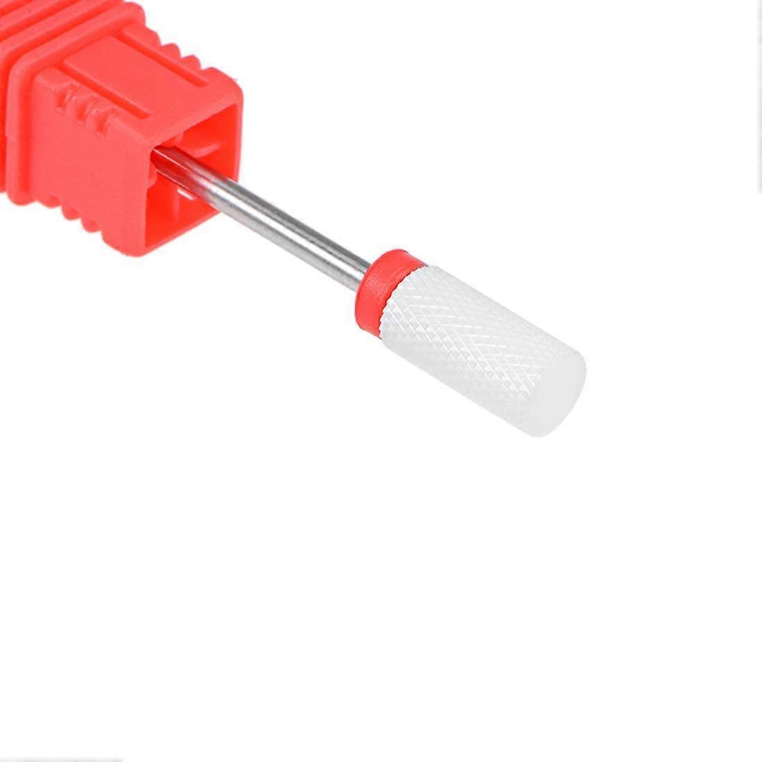 3/32 Inch Ceramic Large Barrel Nail Drill Bit for Efficient Gel Removal and Precision Nail Shaping
