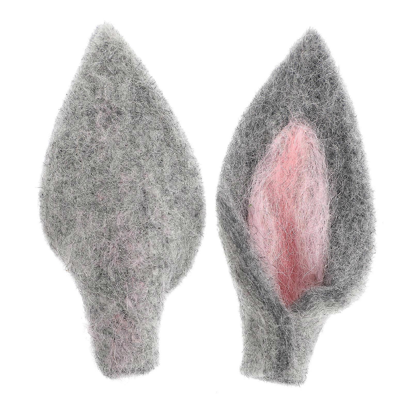 DIY Supplies Felt Rabbit Ear Decor for Easter Decoration 1Set Set