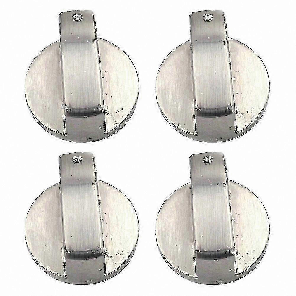 Universal 4-Pack Stove Knobs for Gas Cooktops Replacement Push Button Switch Knobs