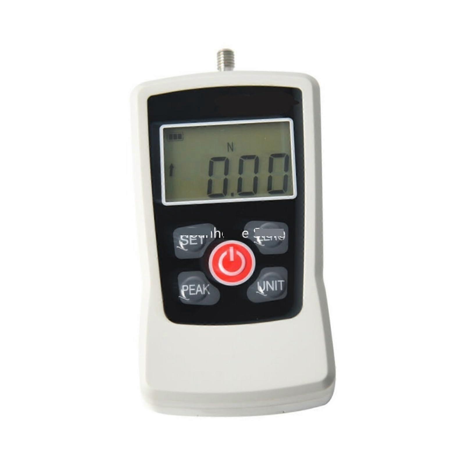 Digital Force Gauge 200N with Peak Hold, Unit Conversion, Handheld Push Pull Dynamometer