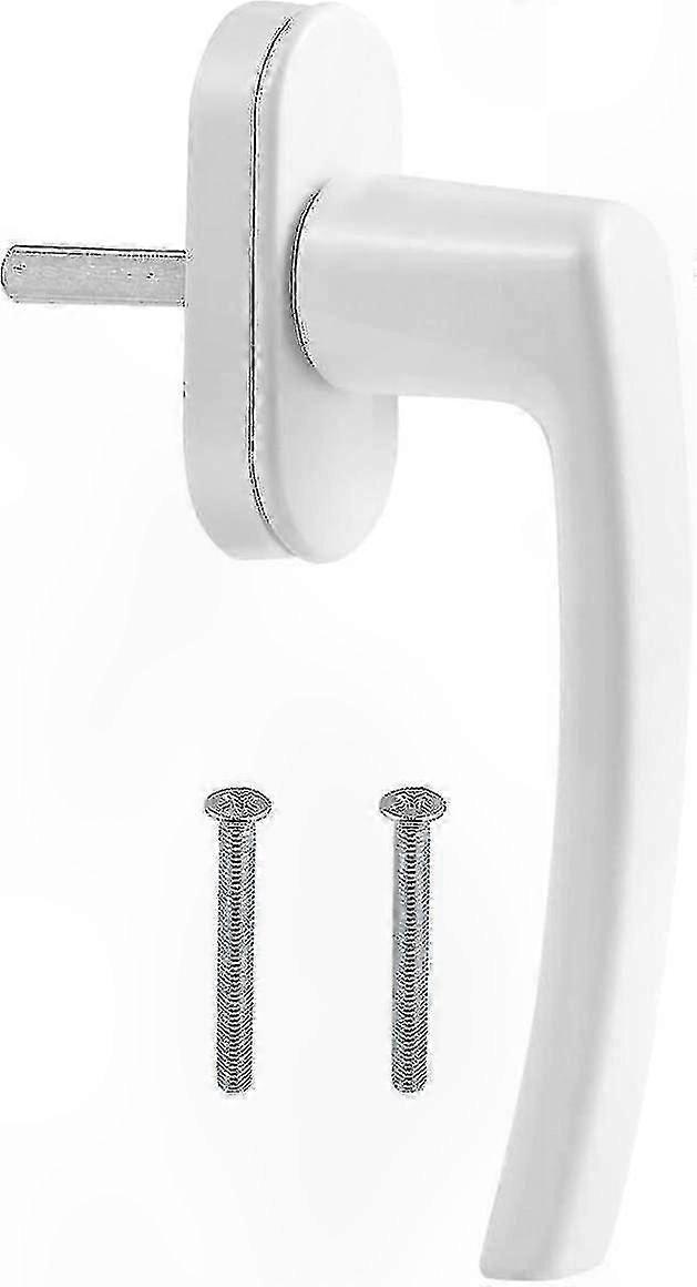 White PVC Door and Window Handle
