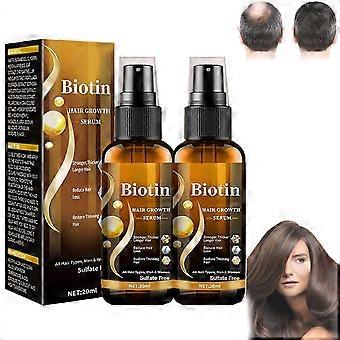 Biotine Haargroei Spray, Haargroei Spray, Haar & Baard Serum Spray (2 stuks)