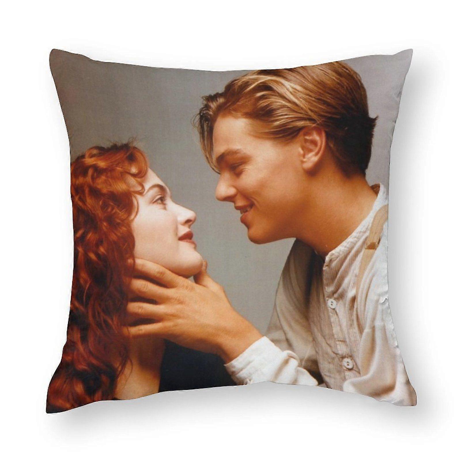 Titanic Throw Pillow Covers Classic Patterned Decorative Silky Chic for Couch