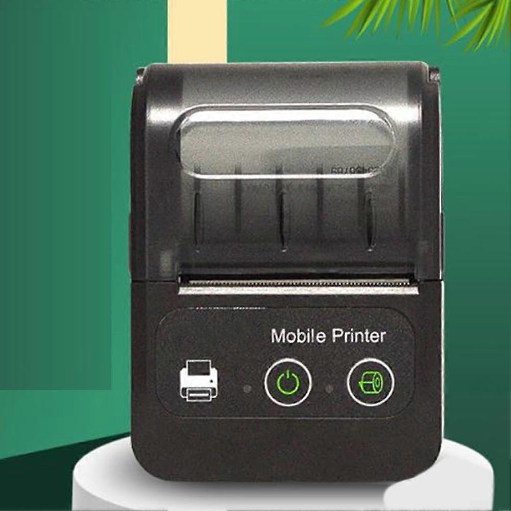 Thermal Receipt Printer Bluetooth for Android and iOS with 1500mAh Battery USB and Car Charging