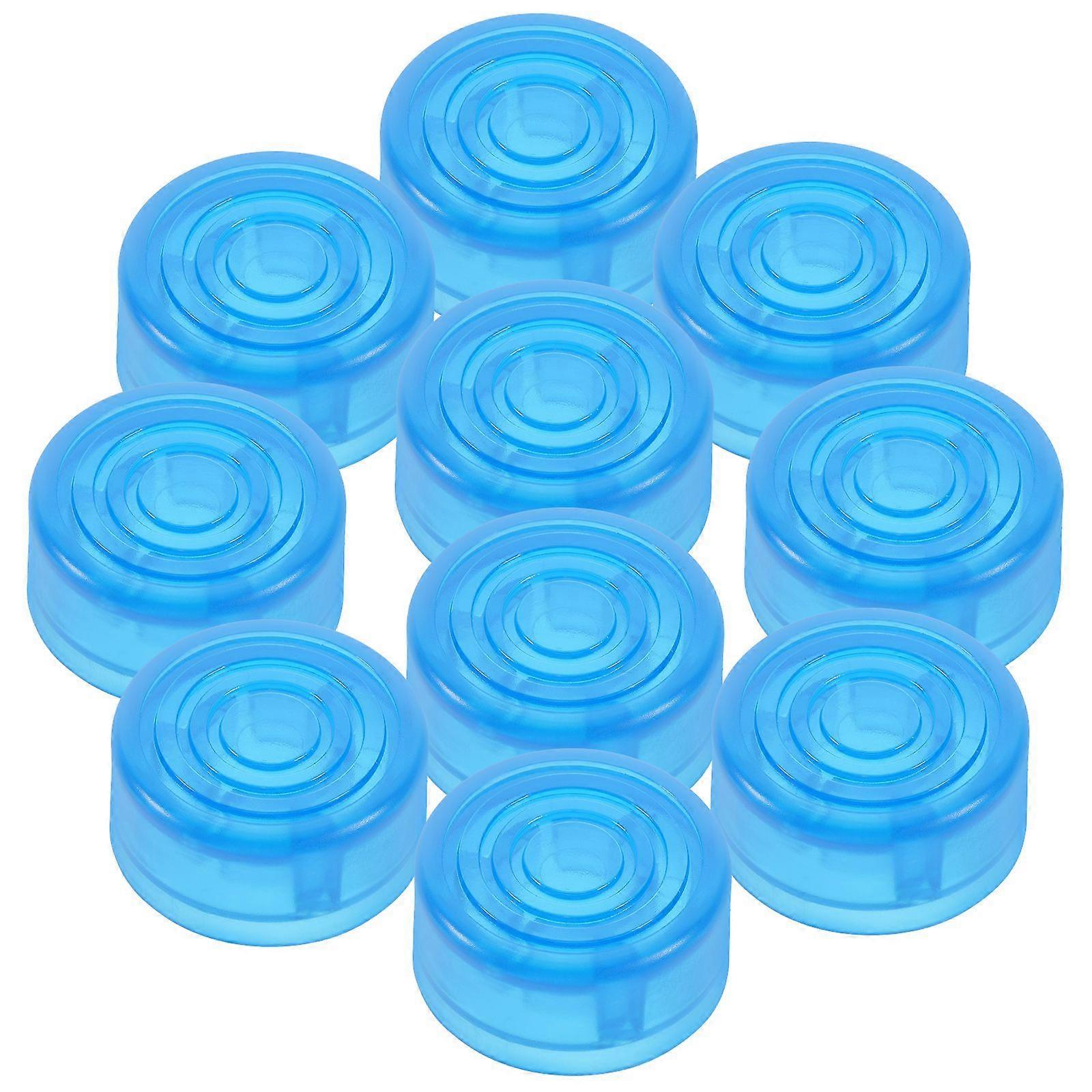 10pcs Guitar Effect Pedal Footswitch Topper Plastic Guitar Effect Cap Supply