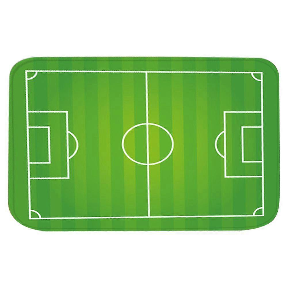 Non-slip polyester doormat for bathroom, living room, bedside (S)