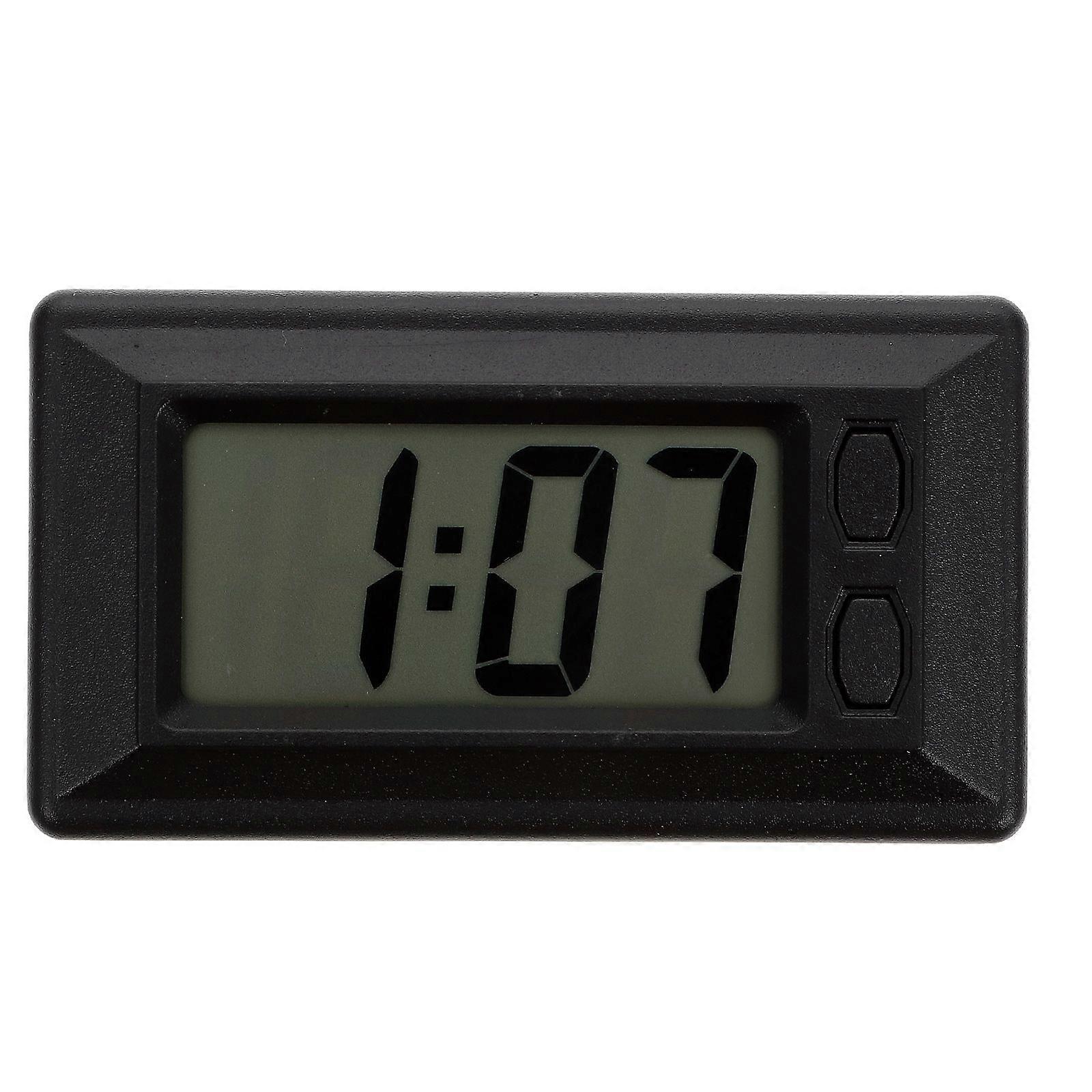 Mini Electronic Clock Car Dashboard Electronic Clock Home Desk Electronic Clock
