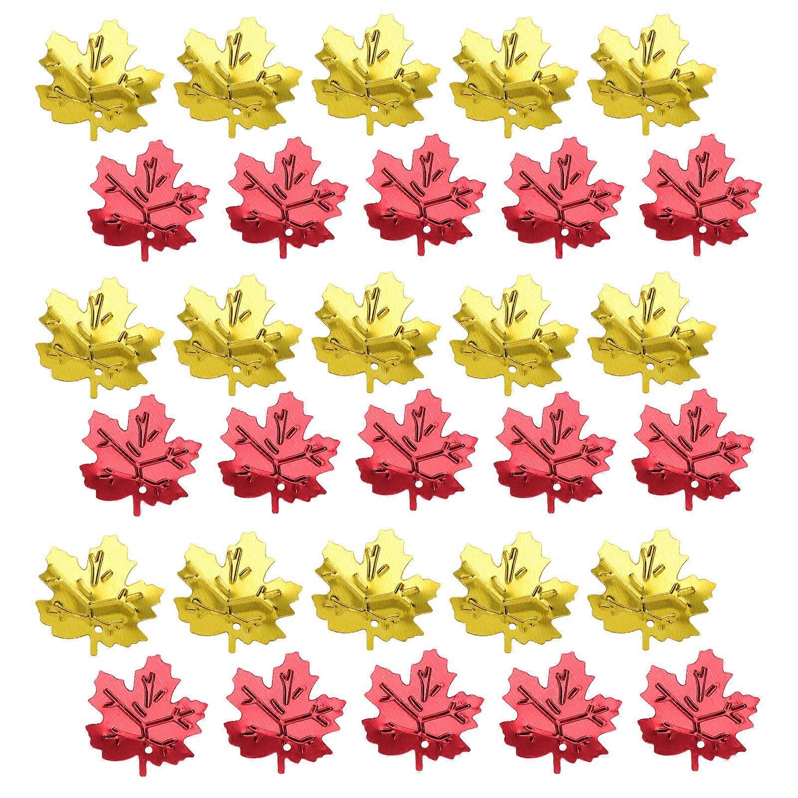 Creative Confetti Maple Leaf Party Confetti Props for Decor 5 Bags