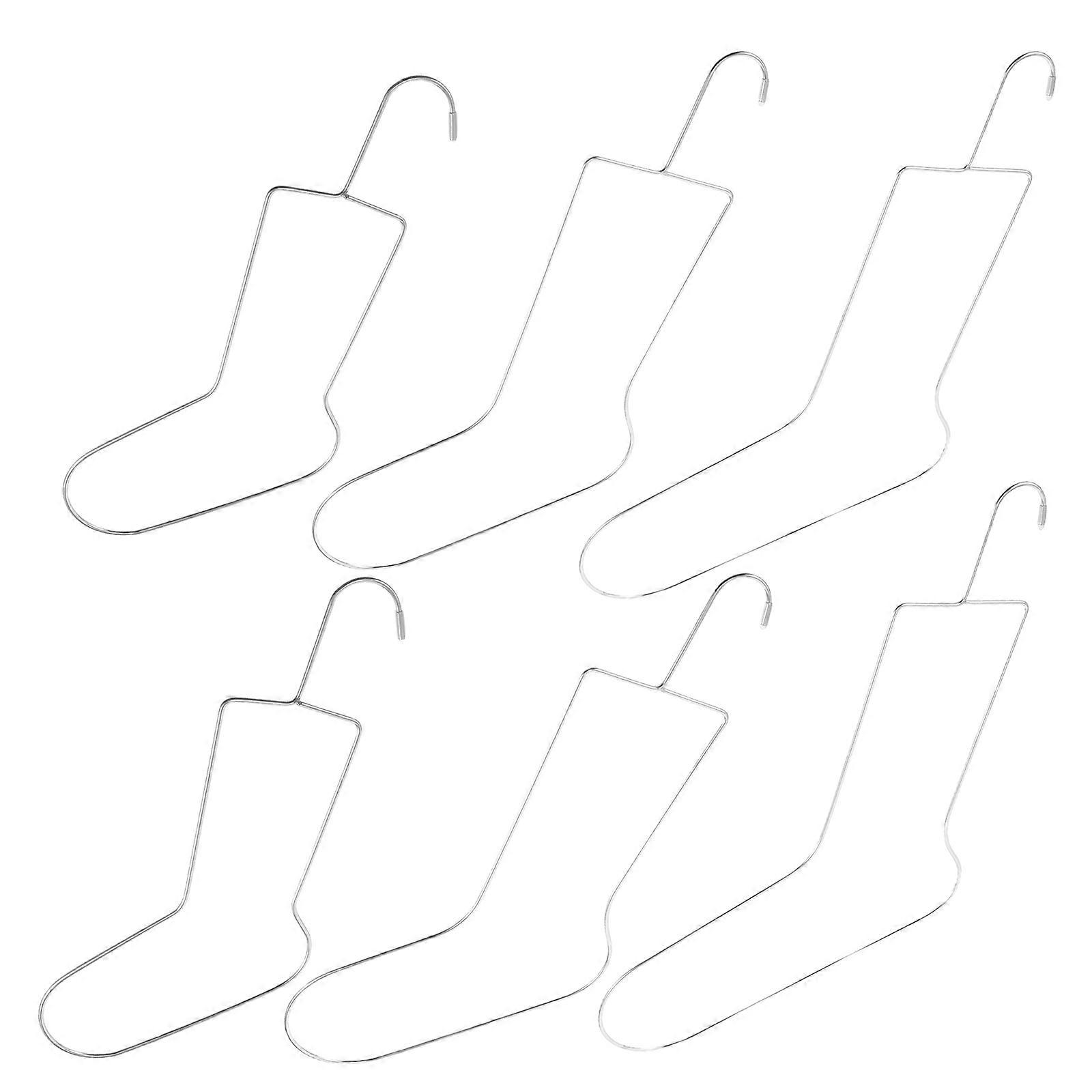 Sock Display Rack Metal Sock Blockers for Shaping and Drying 2Pcs