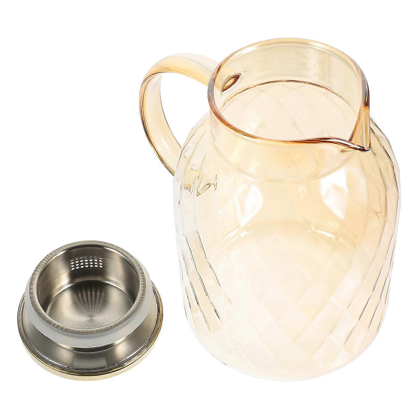 Large Capacity Teapot Simple Shape Tea Home Use 1.8L 1Set