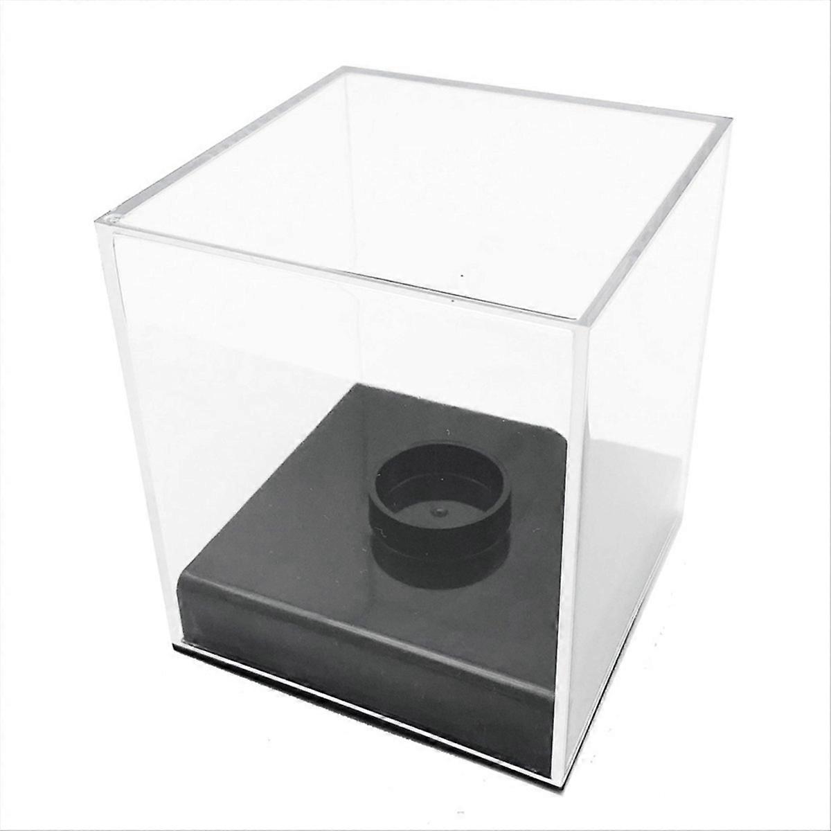 Baseball Display Case,Acrylic UV Protected Acrylic Baseball Display Square for Autographed Baseball,