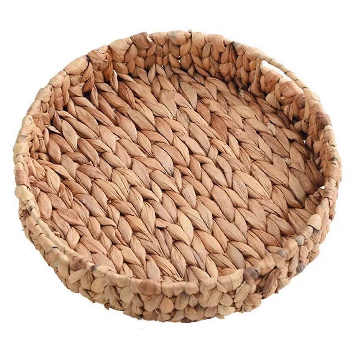  Rattan Wicker Basket Handwoven Fruit 