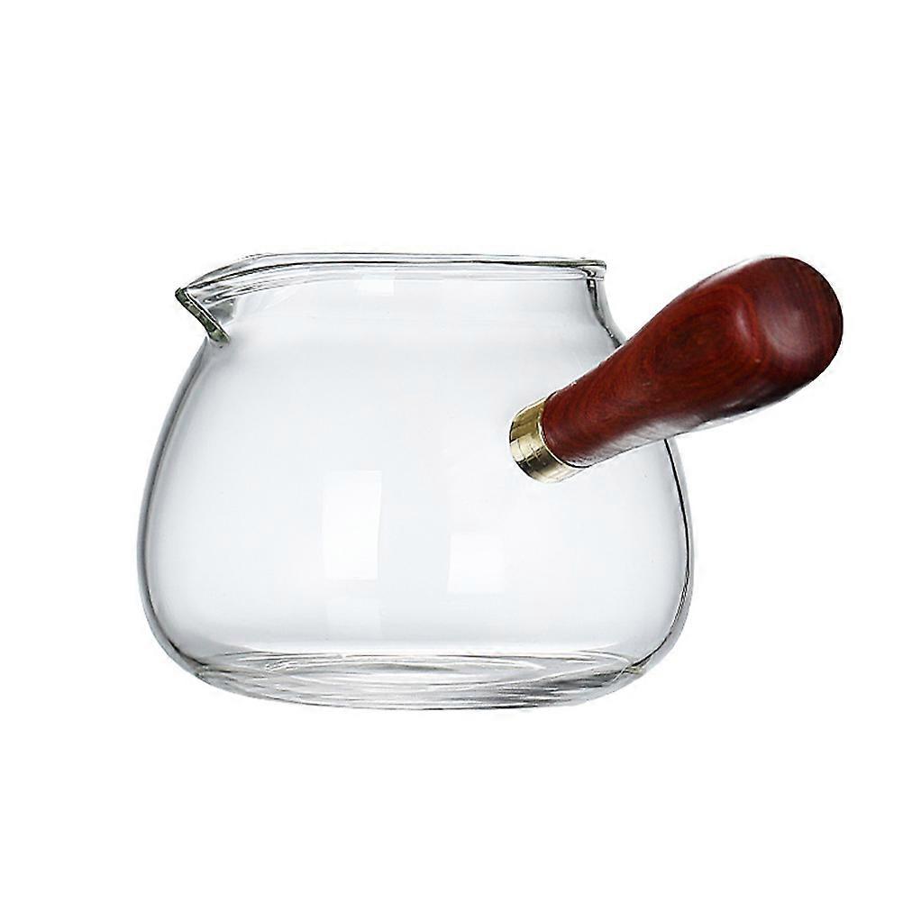 Assorted Color Side Handle Tea Pot for Household Use Multi-Function Glass Teapot