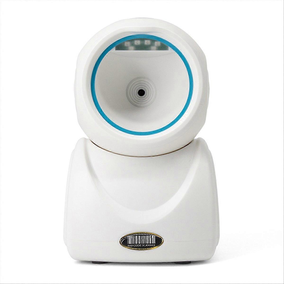 2D Omnidirectional Barcode Scanner White