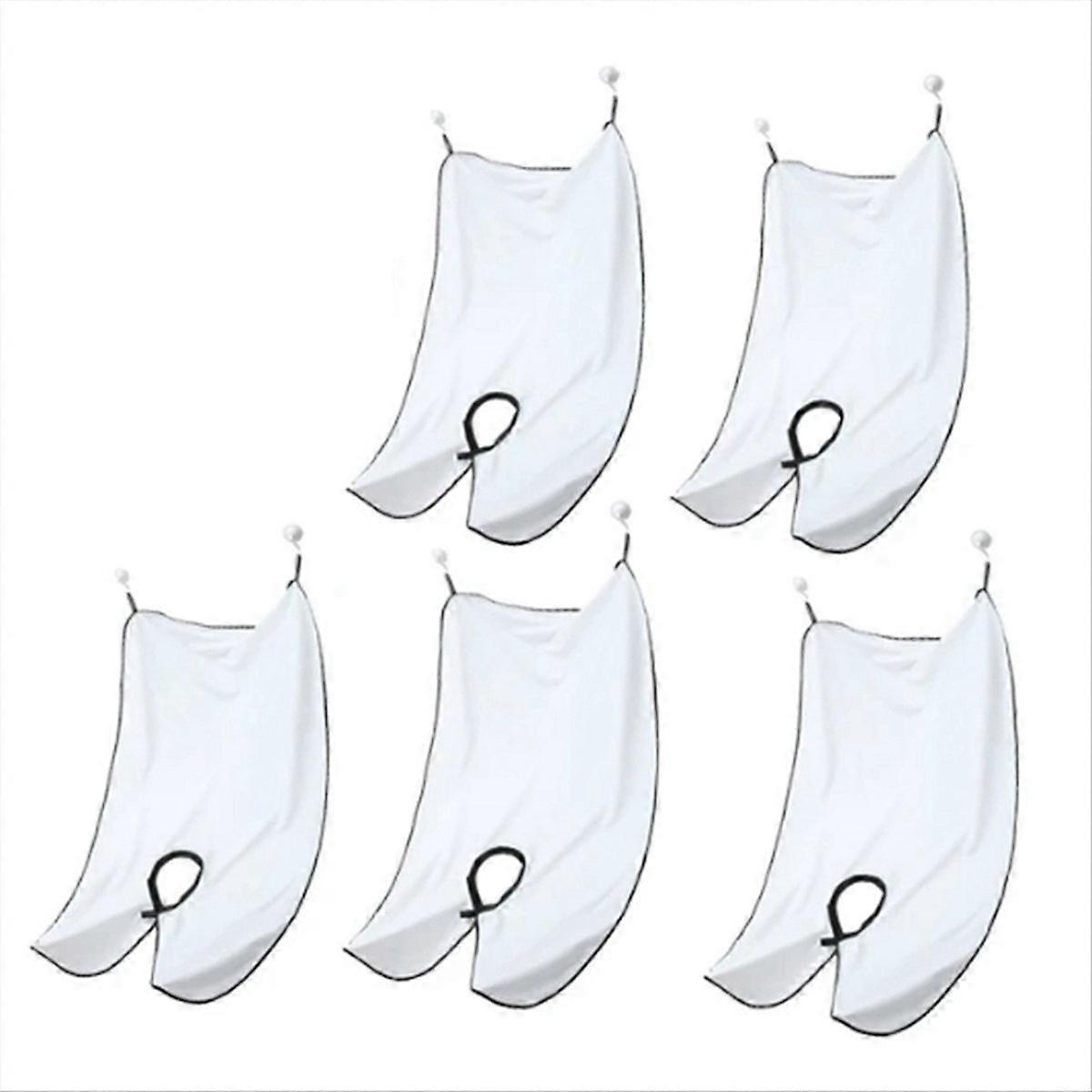 5PCS-Shaving Apron,Beard Hair Catcher B