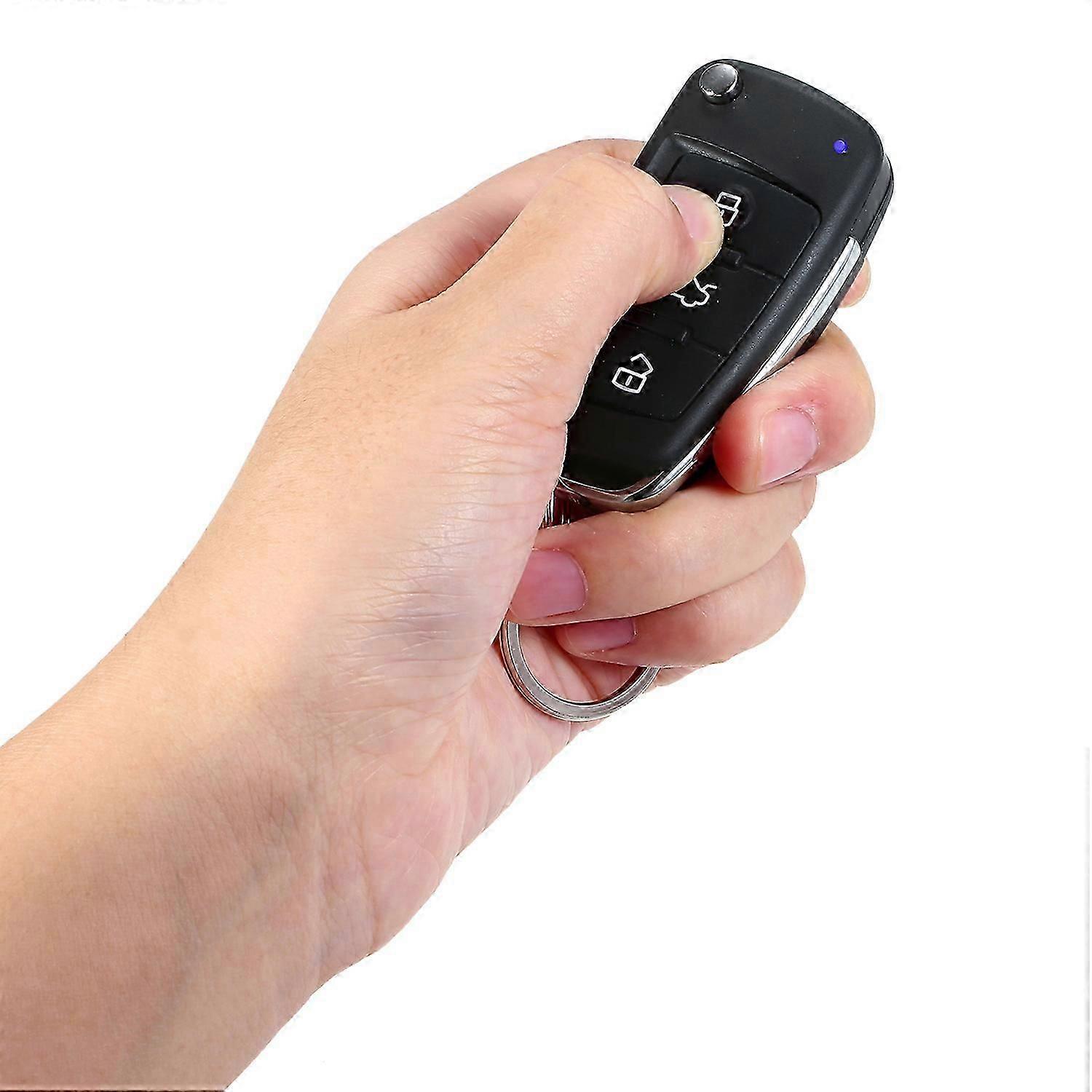 12V Universal Car Remote Central Kit Locking Keyless Entry System with 2 Remote Control Trunk Pop