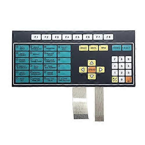 Keypad Replacement for Tajima Embroidery Machine with Reliable Tactile Response for Quick Control