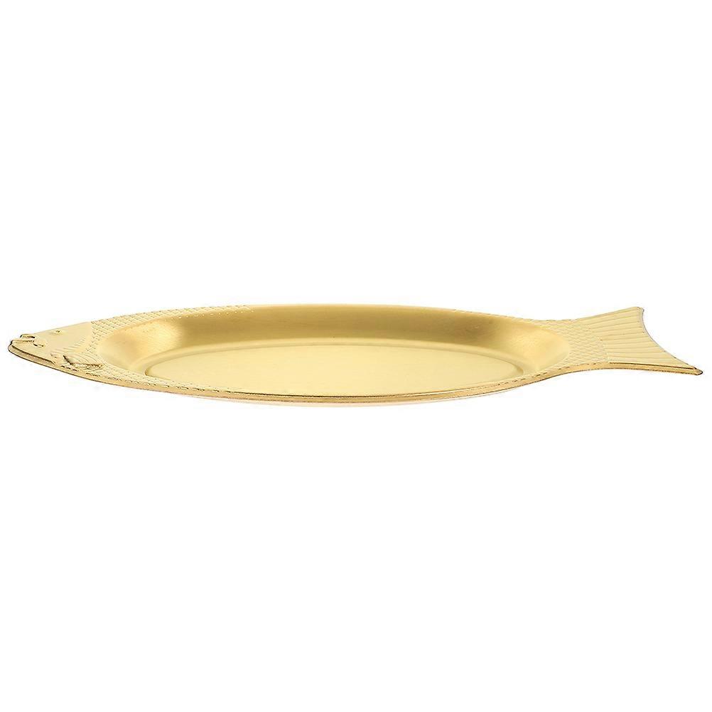 Fish Food Tray for Kitchen Use 3Pcs Multi-Function Dinner Serving Plate