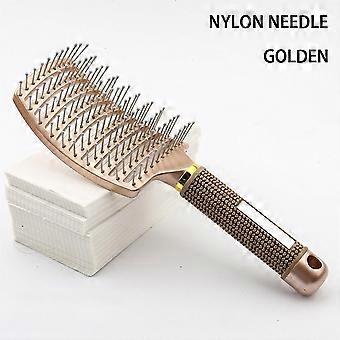 Magical Brush Detangle Detangling Natural Boar Bristle Hair Brush Curved Womens Hot_Good quality