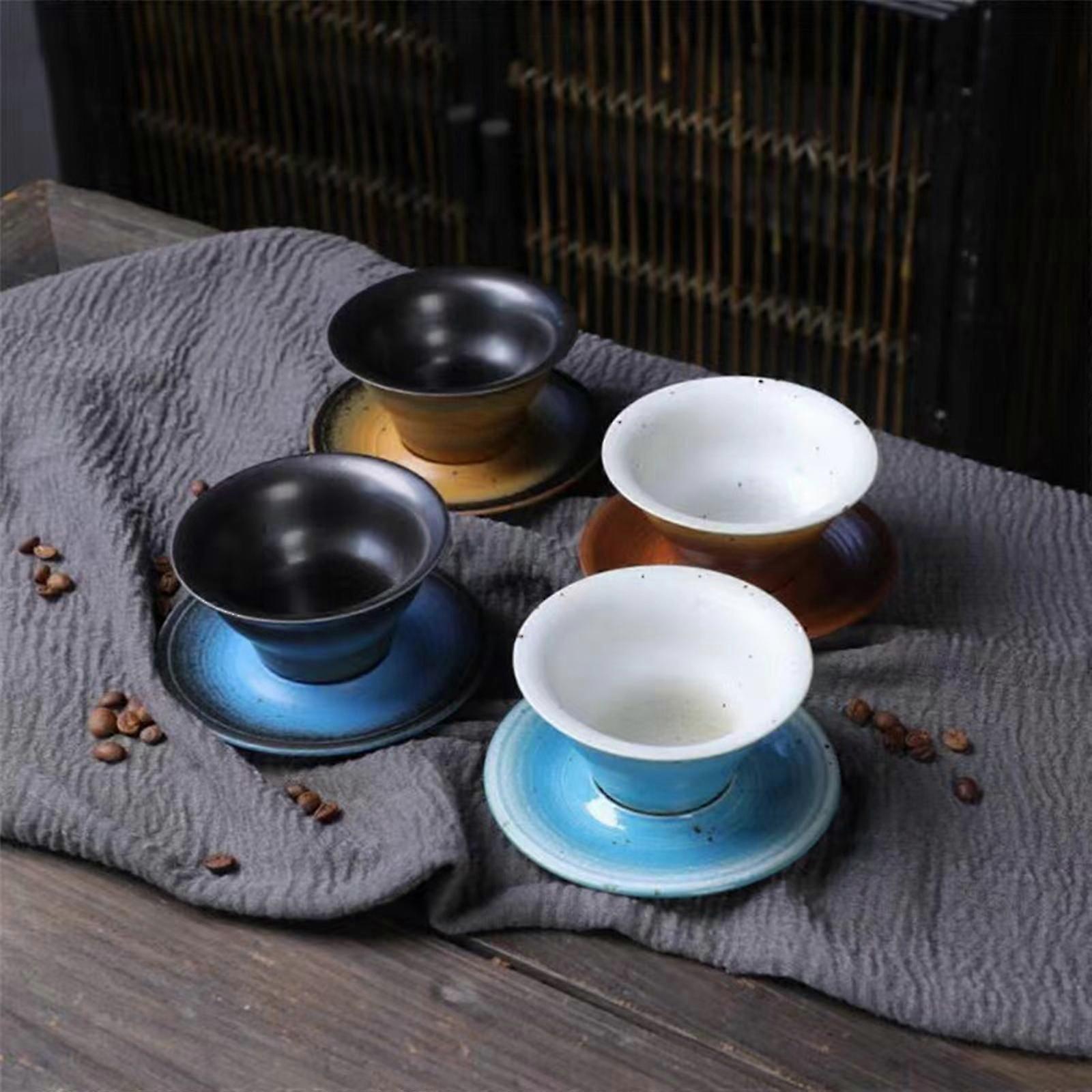 160ml Dinnerware Coffee Cup Creative Durable Unique Multicolor