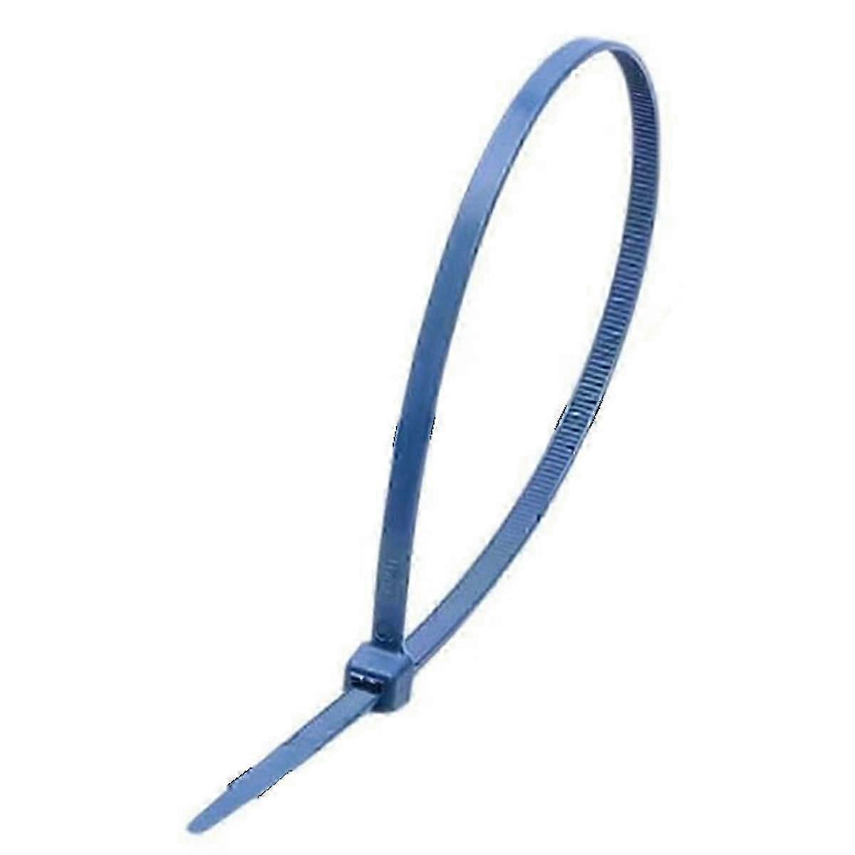 Metal Detectable Cable Zip Ties | 100 Pcs | 300x4.8mm