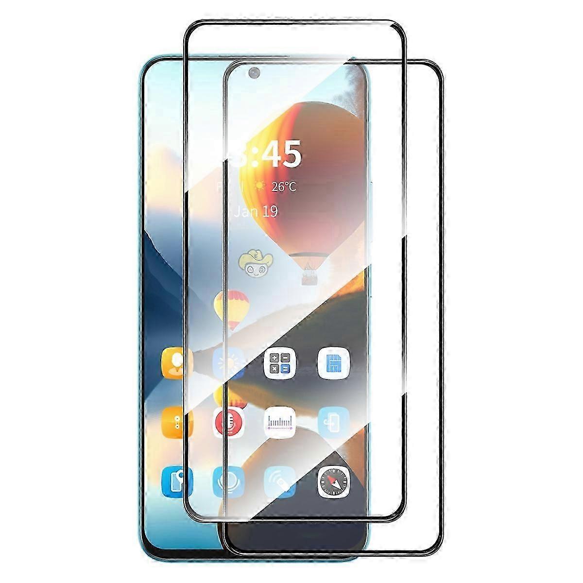 2Pcs TCL 50 5G 9H Hardness 0.26mm Explosion-proof Screen Protector