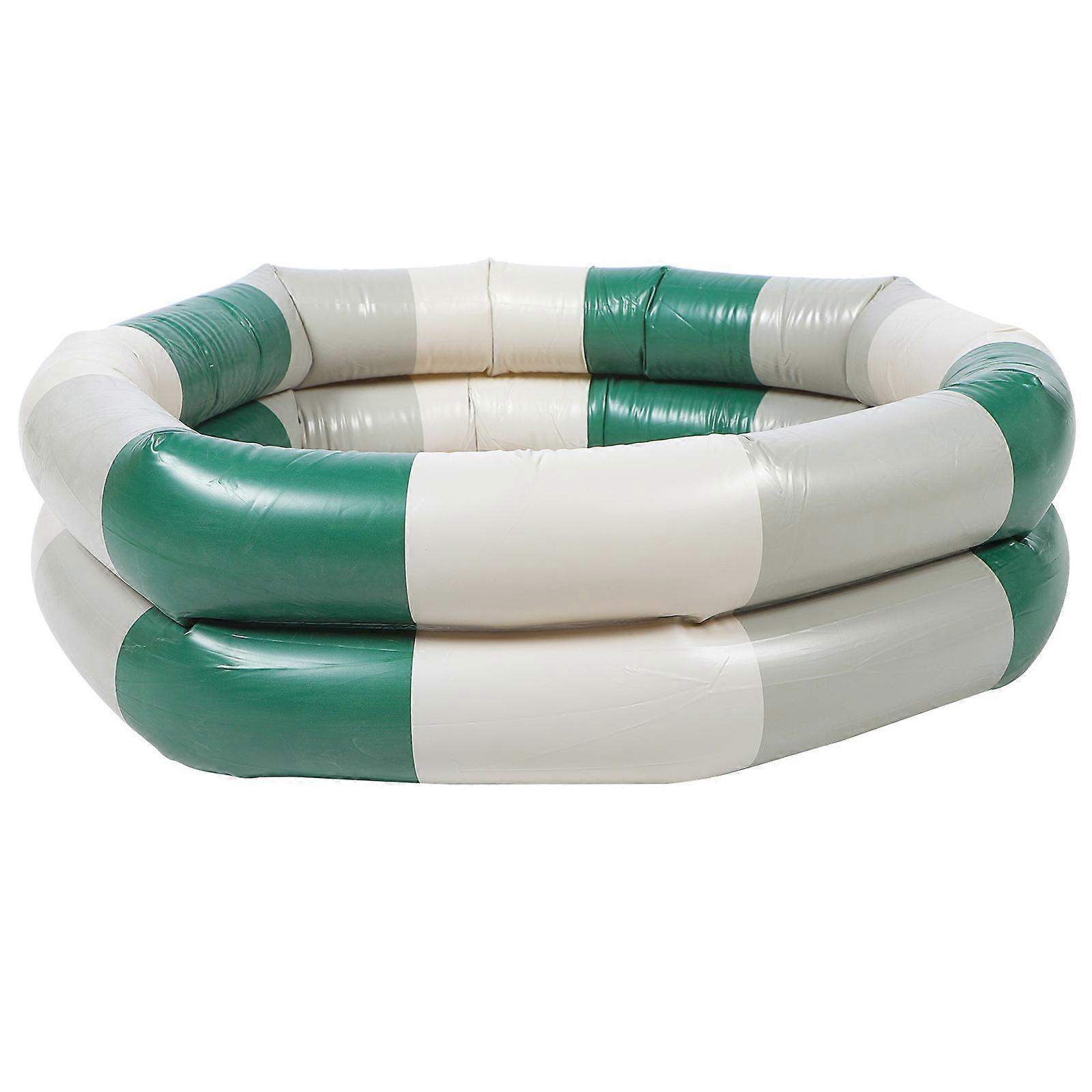 Small Inflatable Pool for Decor Round Bath Pool PVC Assorted Color